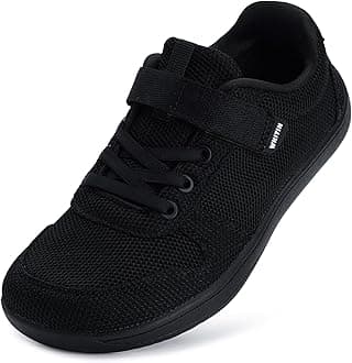 Little/Big Kids Minimalist Barefoot Shoes + Zero Drop + Wide Sneaker for Boys/Girls