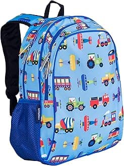 Wildkin Men's 15 Inch Backpack Preschool Kindergarten And Elementary School Patterns Coordinate With Our Lunch Boxes And Duffel Bags