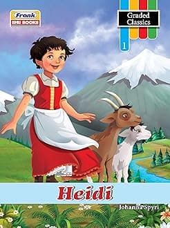 Frank EMU Books Graded Classics Story Book for Kids Age 8 to 9 Years - Heidi - English Novel for Children