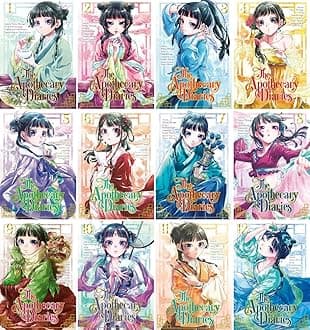 The Apothecary Diaries Manga Series 12 Books Set (Book 1 - 12)