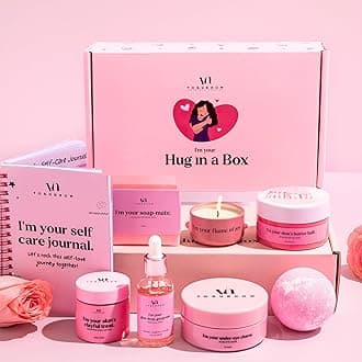 Spa Gifts for Women- Premium Self Care Spa Kit With Bath, Skin Care Sets & Self Care Items For Women - Ultimate Pampering Skin Care Set - Birthday Gifts - Spa Gift Baskets (Pack of 8)