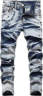Boy's Skinny Fit Stretch Fashion Jeans Pants
