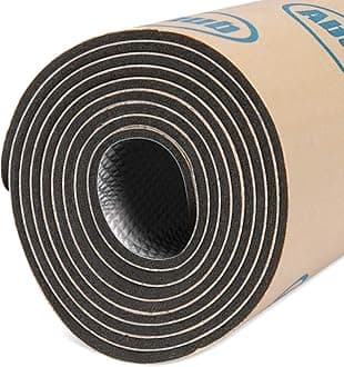 Abahub Sound Deadening 236 mil 107 sqft Heat Shield Automotive Insulation Roll - Car Sound Deadening Material Hood Insulation Pad, Firewall 393.7"x39"