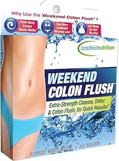 Weekend Colon Flush (2 Pack) - Detox and Cleanse Supplement for Digestive Health.