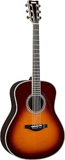 Yamaha L-Series Transacoustic Guitar - Dreadnought, Brown Sunburst
