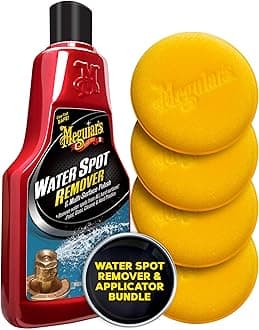 A3714 Water Spot Remover Supreme Shine 4" Foam Applicator Pads Bundle