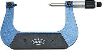 Shars 3-4" Screw Thread Micrometer with Anvil in Fitted Box 303-2373 P)
