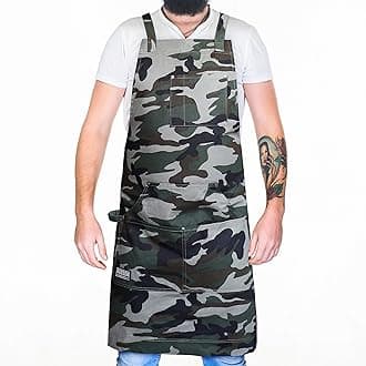 Professional Grade Chef Apron - Camouflage (HDG806A)