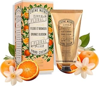 Panier des Sens - Orange Blossom Hand Cream - Hand Cream for very Dry Hands and Skin - for Women and Men - With Almond & Olive Oil - Vegan Made in France 96% Natural Ingredients - 75ml