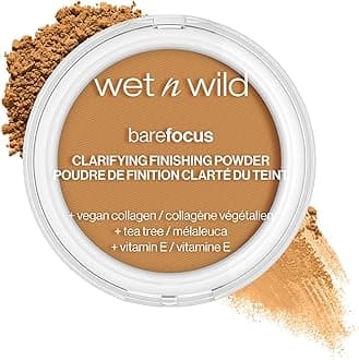 Bare Focus Clarifying Finishing Powder | Matte | Pressed Setting Powder Medium-Tan