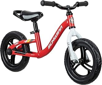 Elm and Koen Bike or Balance Bike, 12-18 Inch Bike for Kids Ages 2-13, Black, Blue, Red, Teal, Pink or Purple, SmartStart Ergonomic Design, Adjustable Seat Grows with Child, Training Bicycle