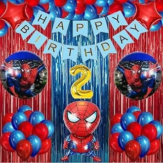 urban classicUrban Classic SM Happy Birthday Decoration theme kittheme Happy Birthday Decoration kit for Boys and Gilrs (2nd Birthday)