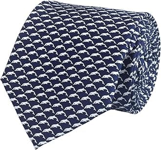 100% Silk Ties for Men Handmade Neckties with Animal Printed Patterns+Gift box …