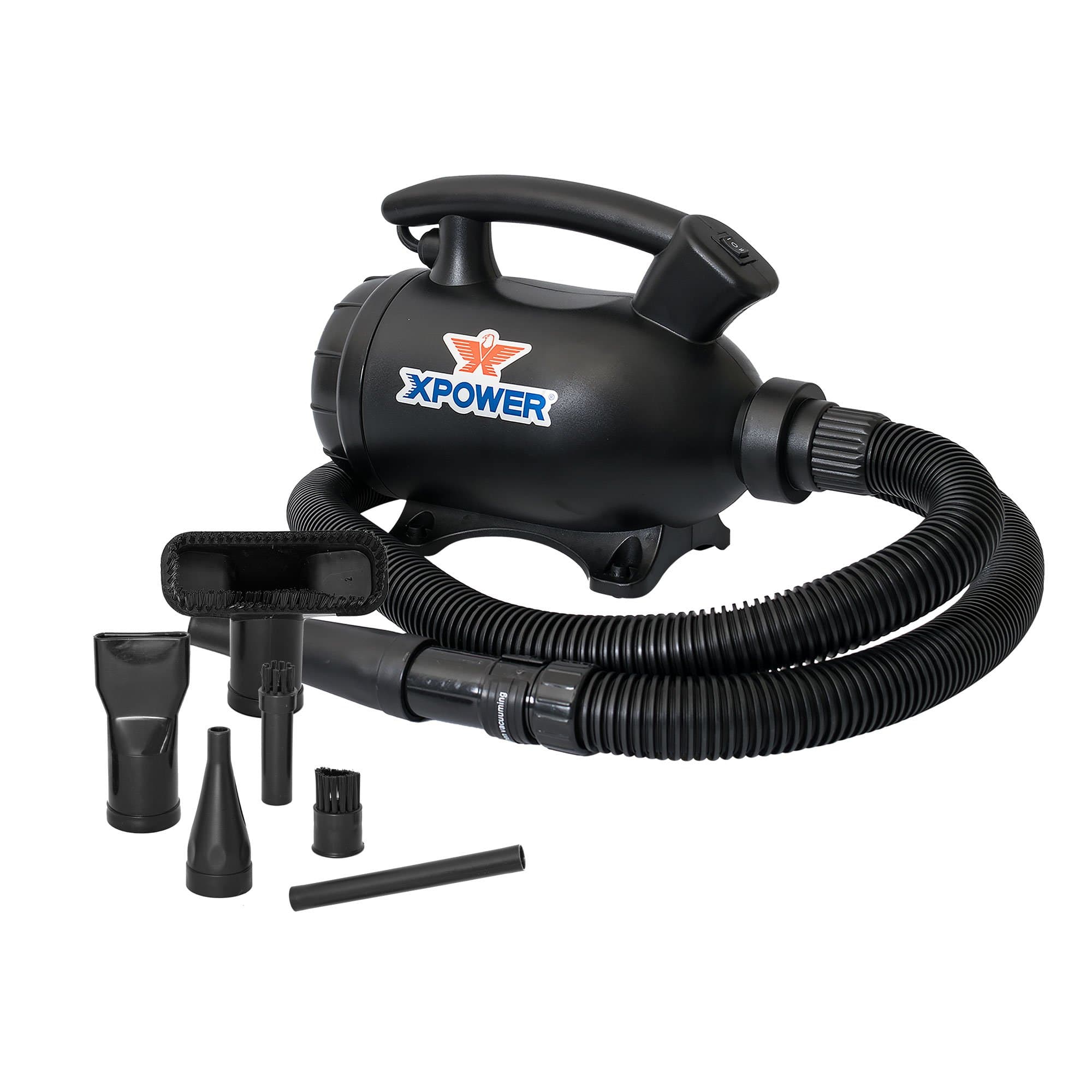 A-5 Multi Eletric Duster Dryer Blower Air Pump Compressed Air Duster Vacuum (Black)