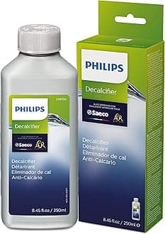 Philips Kitchen Appliances Philips Original Espresso Machine Descaler, Perfect Descalcification for a Prolong Machine Lifetime, 1 Descaling Cycle, Bottle of 250 ml, (CA6700/47)