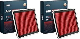 KAX Premium Engine Air Filter, CA9997 Replacement for Subaru Impreza 2008-2016, Legacy 2005-2019, Outback 2005-2019, WRX 2015-2018, Forester 2009-2018, Tribeca 2008-2014 (Pack of 2)