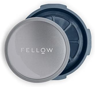 Fellow Reusable Filter and Pressure-Operated Accessories for The Aeropress Coffee Machine with Espresso Style, drip Immersion and Cold Preparation at Home. Stone Blue