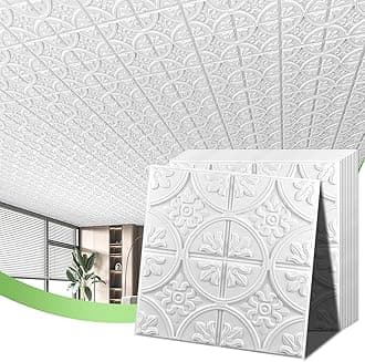12 (Pack of 12) Wall Panel Traditional, White