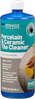 PCCQT6 Porcelain & Ceramic Tile Cleaner Cream Cleanser, (1 Quart, 946ml)