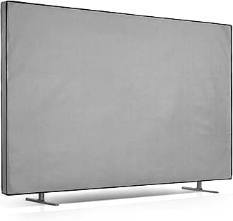 kwmobile 85" TV Cover - Dustproof Cover LCD TV Protective Cover Dustproof Light Gray