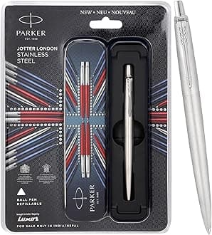 Parker Jotter London Steel Ball Pen SS