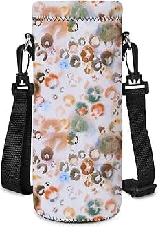 AUPET Water Bottle Bag Carrier,24oz/32oz Insulated Neoprene bottle Sling Holder Case Pouch Cover for 1000ML/750ML Bottles with Shoulder Strap for walking