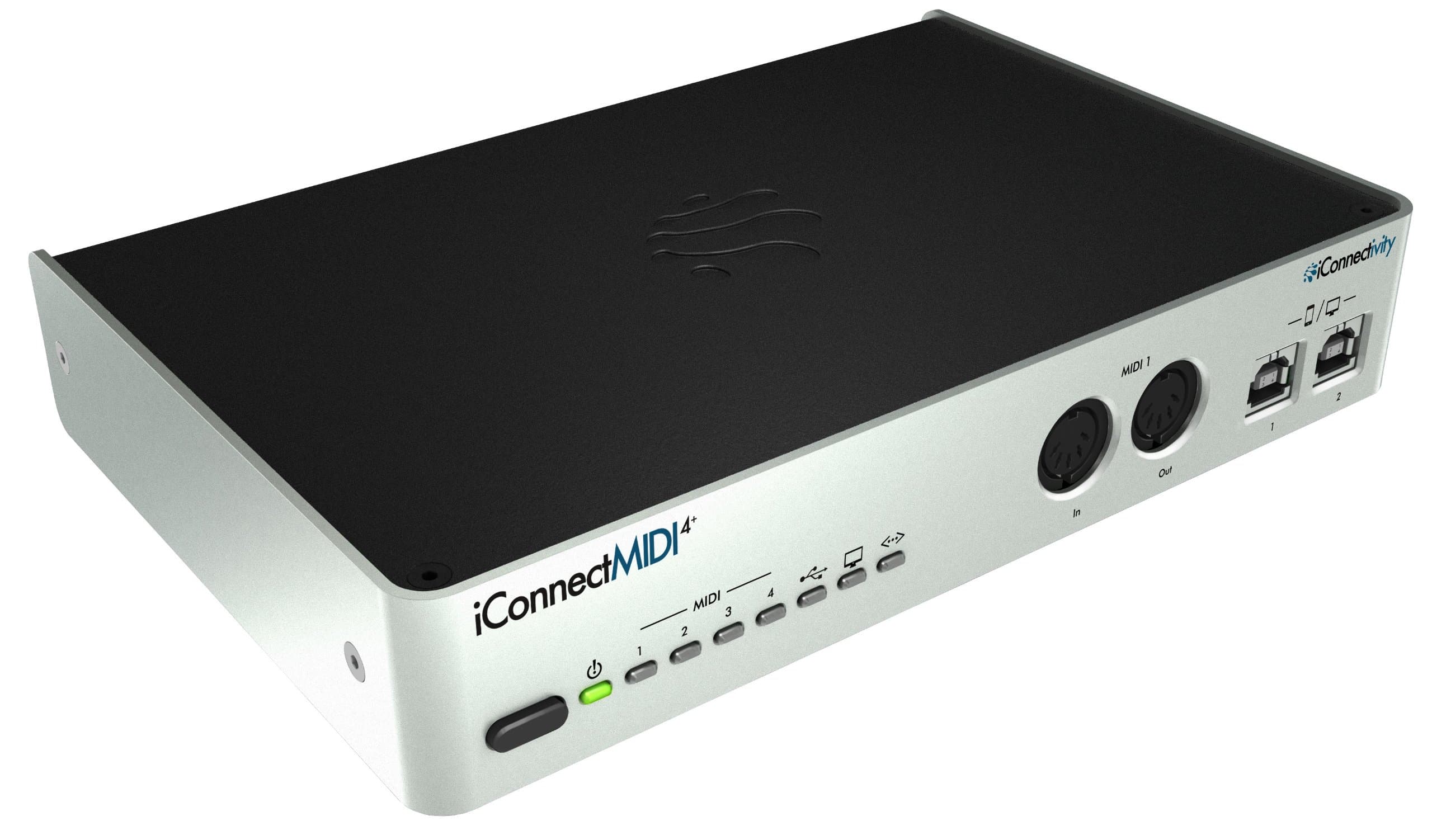 iConnectivity icmidi 04L EU iConnectMIDI4+ Lightning Version Hyper-Connective Networkable 4x4 MIDI Interface with Audio passThru for Mac/PC/iOS