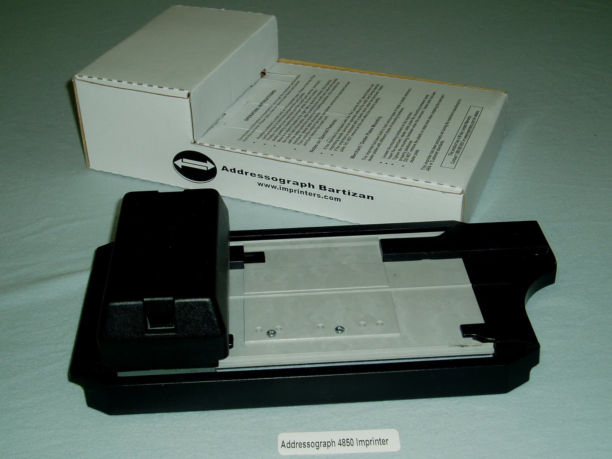 Bartazan Addressograph Imprinter 4850 by Bartazan