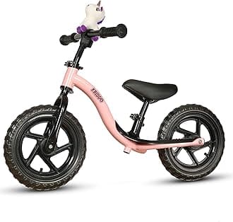 - Toddler Balance Bike 2 Year Old, Age 24 Months to 5 Years Old, Early Learning Interactive Push Bicycle with Steady Balancing, Gift Bike for 2-5 Boys Girls, Pink