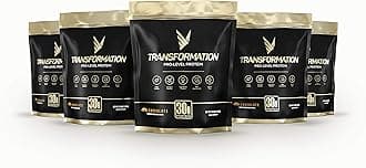 Transformation Chocolate Protein Powder | 30G Multi-Protein Superblend | Collagen Peptides, Egg White & Plant Blend | MCT Oil | BCAA Amino Acids | Probiotics & Enzymes | Low Carb Shake for Men & Women