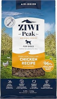 ZIWI Peak Air-Dried Dog Food – Chicken - All Natural, High Protein, Grain Free, Limited Ingredient w/ Superfoods (88oz)