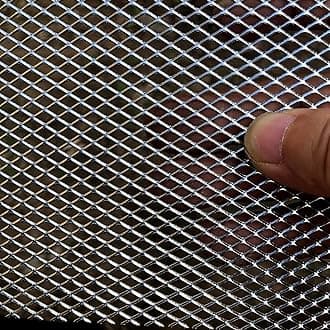 Expanded metal sheet 4x8mm 1/6"