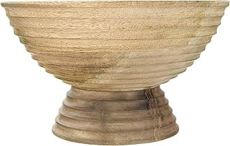 Creative Co-Op Bowl, Mango Wood, Natural, L