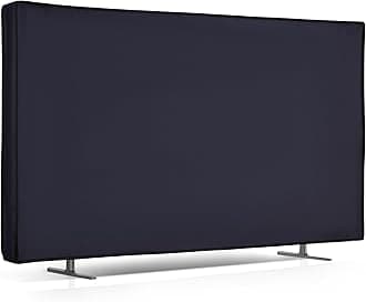 kwmobile Dust Cover for 40" TV - Fabric Case TV Protector for Indoor Flat Screen TVs - Dark Blue
