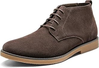 Men's Chukka Suede Leather Ankle Boots, Lace Up Desert Oxford Business, Fashion, Casual and Comfort Shoes