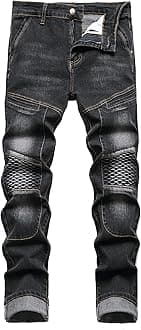 JUNBAOSS mens Skinny Stretch Jeans for Men Casual Pants