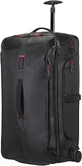 Paradiver Light - Duffle with Wheels 55/20 Strict Cabin, 55 cm, 48.5 L, Black, Black, L (79 x 44 x 31 cm), Paradiver Light