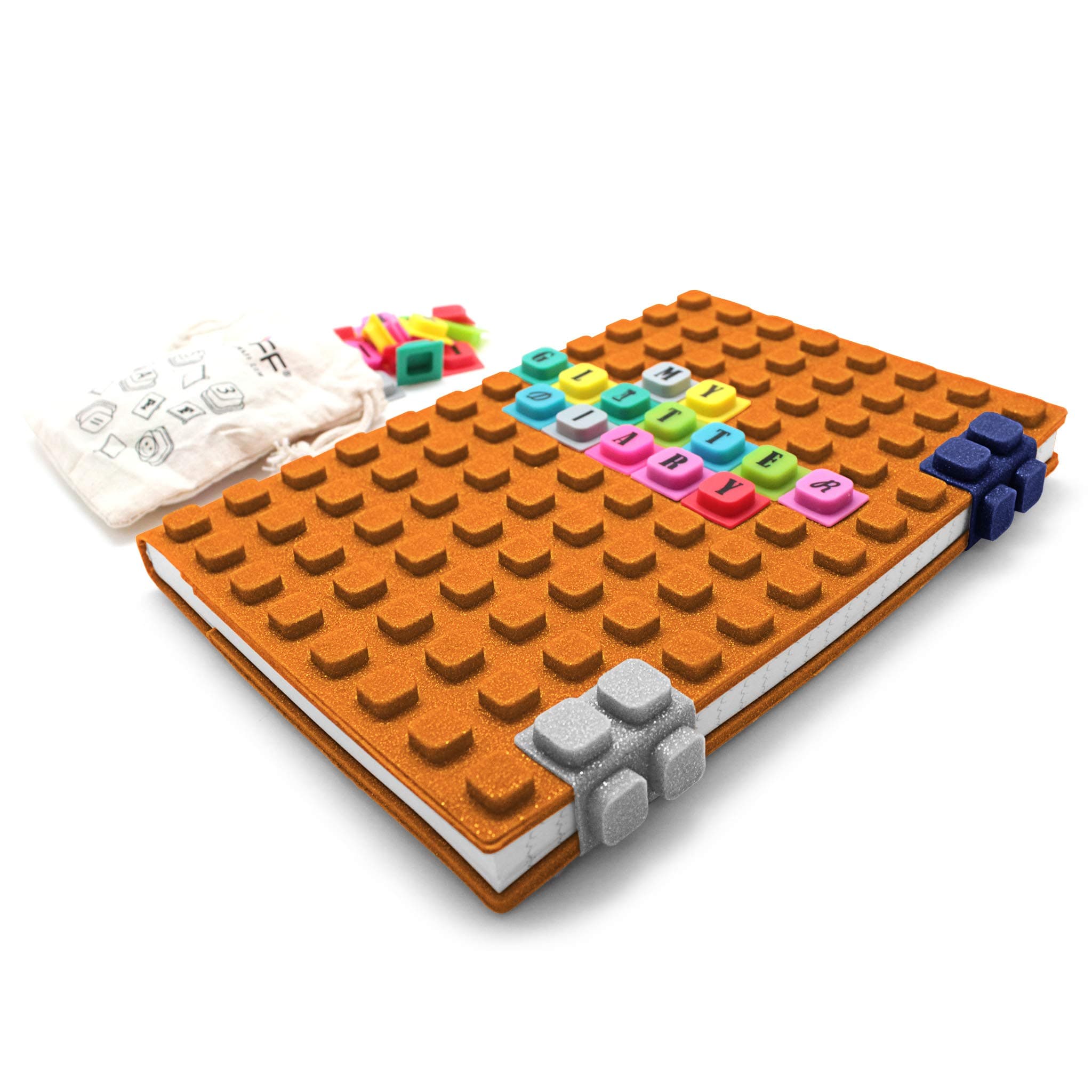 WAFF Glitter Combo Book, Copper, Large