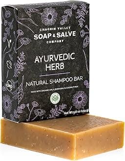 Organic Natural Shampoo Bar, Ayurvedic Herb, Chagrin Valley Soap & Salve