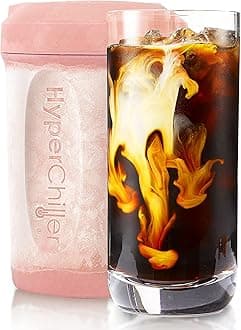 Hyperchiller Elite Gourmet Beverage Chiller, 12.5 oz, Rose Gold