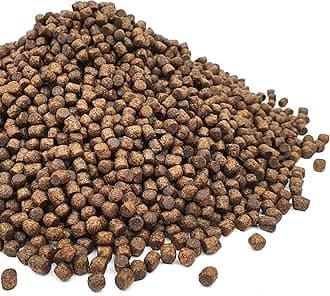 Koi Growth Pellets Floating - Pond Fish Food Carp Goldfish Coldwater Chub Grower (Large Pellet Size (6mm), 500g)