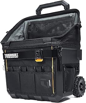 ToughBuiltRolling Massive Mouth Bag - XL 18” Tool Bag - Pro Grade Quality Construction - (TB-CT-61-18)