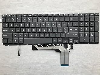 Original New for HP Victus 16 16-D 16-E 16-d0000 16-e0000 16-d1000 16-e1000 Laptop US Backlit Laptop Dark Blue Keyboard (Black)