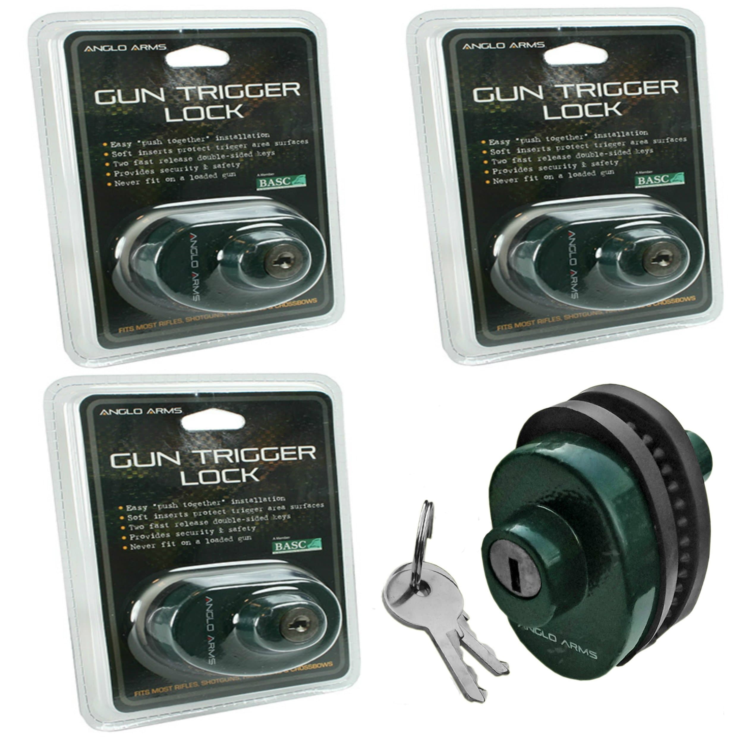 Anglo Arms Trigger Lock - Green, One Size