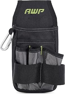 AWP Tool Pouch, Electrician Tool Pouch, Premium, Professional Multi-Pocket Organizer