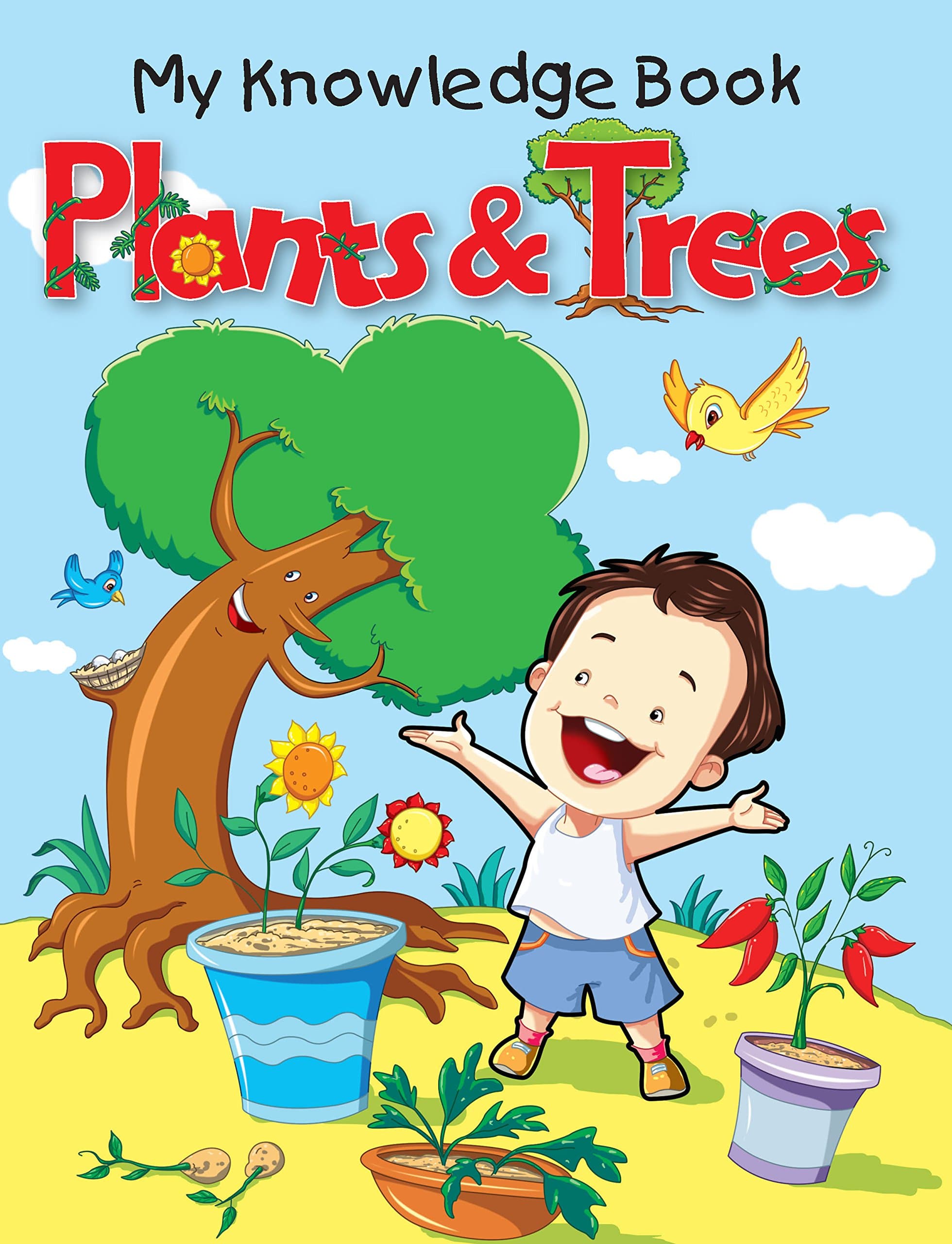 PLANTS & TREES-KNOWLEDGE BOOK