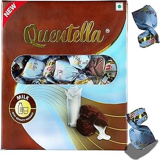 Quentella Chocolate Box/Center Filled with Milk Flavour Chocolate (70 Pcs in Box),945 Gram