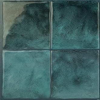 Peel and Stick Backsplash - 5 Sheets of 9" x 9" - 3D Adhesive Peel and Stick Tile Backsplash for Kitchen, Bathroom, Wall Tile, Costa