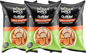 Mohan Impex 1kg Bread Improver for Baking [HoReCa Pack] (3 x 1 Kg)