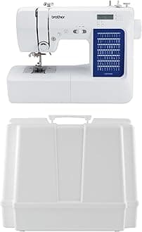 Brother CS7000X Computerized Sewing and Quilting Machine, and 5300A Hard Plastic Storage and Carry Case